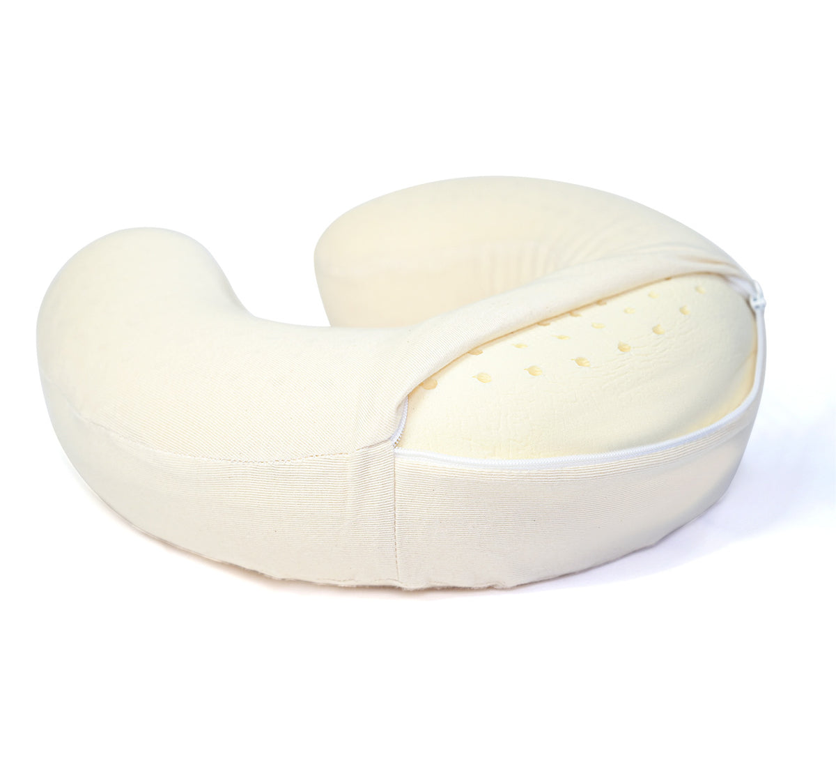 Turmerry Organic Latex Donut Pillow