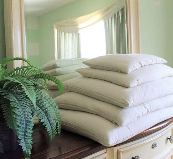 Natural Cotton Buckwheat Bed Pillow